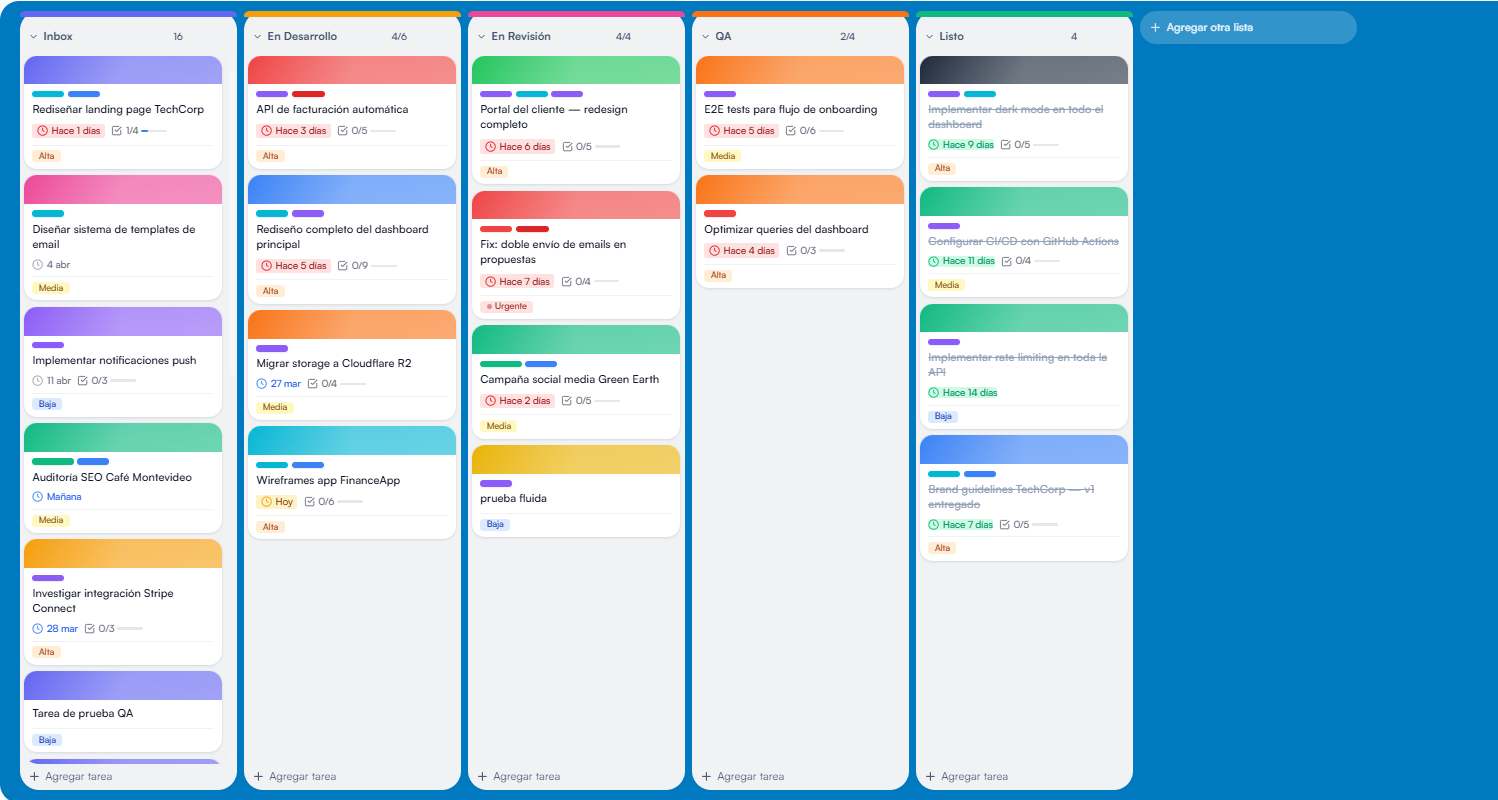 ClientVault — Tareas